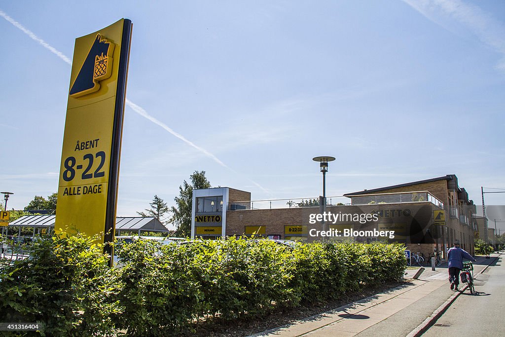 Inside A Netto Discount Store