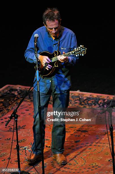 John Paul Jones of Dave Rawlings Machine performs in concert at The Brown Theatre on June 26, 2014 in Louisville, Kentucky.