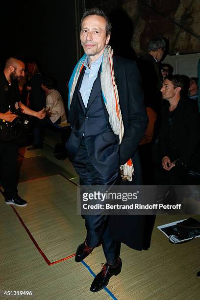 Actor Michael Wincott attends the Cerruti show as part of the Paris Fashion Week Menswear Spring/Summer 2015 on June 27, 2014 in Paris, France.