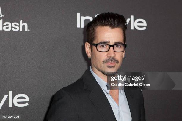 Colin Farrell attends The Hollywood Foreign Press Association And InStyle Celebrates The 2014 Golden Globe Awards Season at Fig & Olive Melrose Place...