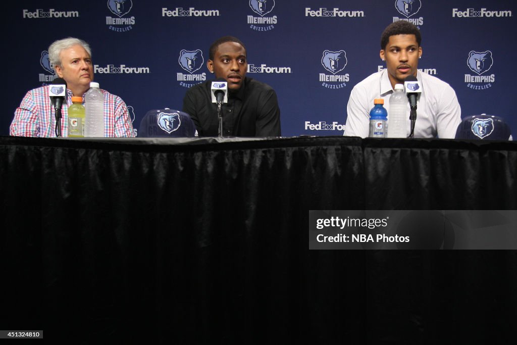 Memphis Grizzlies NBA Draft Press Conference