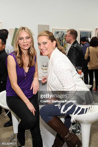 Guests attend The Rema Hort Mann Foundation LA Artist Initiative Benefit Auction on November 21, 2013 in Los Angeles, California.