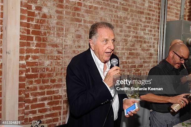 Stanley Hollander attends The Rema Hort Mann Foundation LA Artist Initiative Benefit Auction on November 21, 2013 in Los Angeles, California.