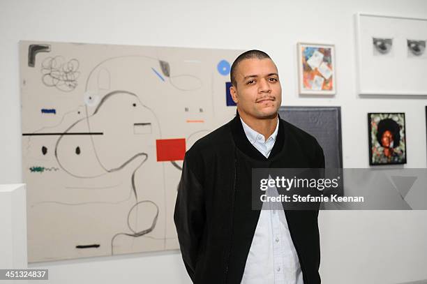 Christian Rosa attends The Rema Hort Mann Foundation LA Artist Initiative Benefit Auction on November 21, 2013 in Los Angeles, California.