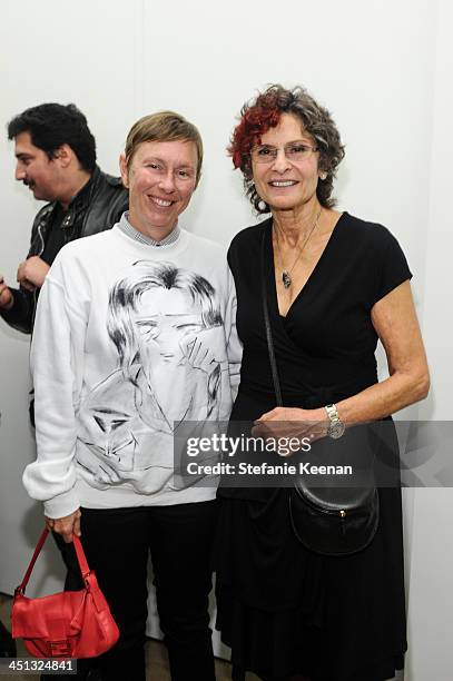 Susan Hort attends The Rema Hort Mann Foundation LA Artist Initiative Benefit Auction on November 21, 2013 in Los Angeles, California.