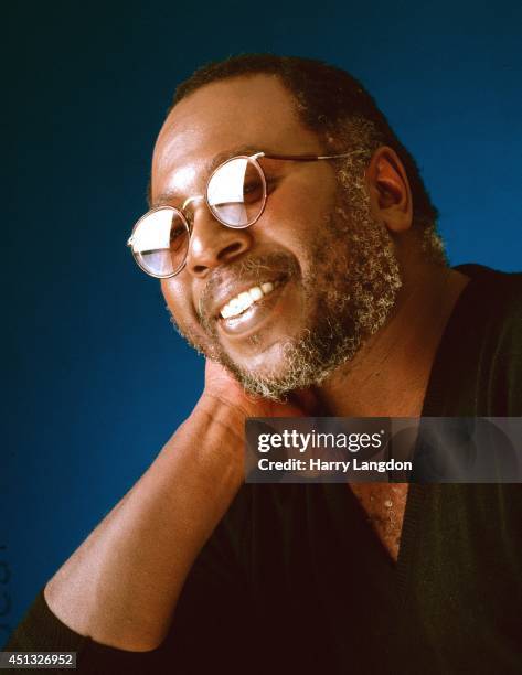 Musician Curtis Mayfield poses for a portrait in 1981 in Los Angeles, California.