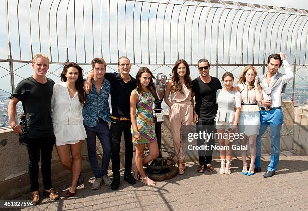 Jamie Laing, Binky Felstead, Stevie Johnson, Oliver Proudlock, Lucy Watson, Rosie Fortescue, Spencer Matthews, Louise Thompson, Riley Uggla and...