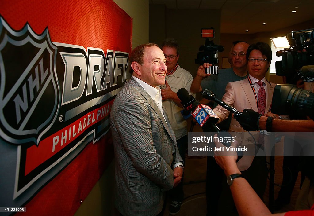 2014 NHL Draft - Commissioner Breakfast