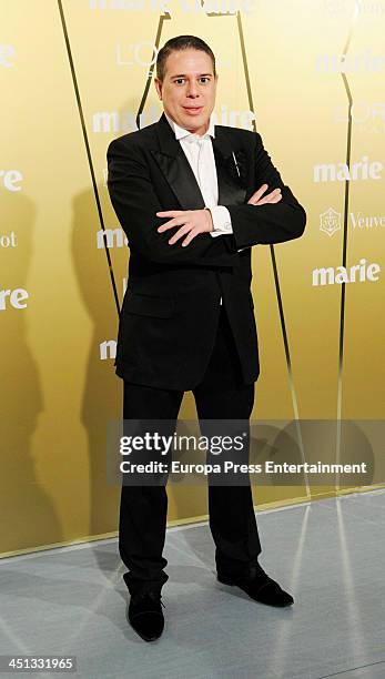 Hannibal Laguna attends 'Marie Claire Prix de la Moda' 2013 on November 21, 2013 in Madrid, Spain.