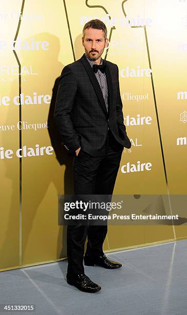 Ton Pernas attends 'Marie Claire Prix de la Moda' 2013 on November 21, 2013 in Madrid, Spain.