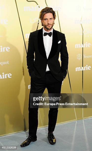 Tommy Dunn attends 'Marie Claire Prix de la Moda' 2013 on November 21, 2013 in Madrid, Spain.
