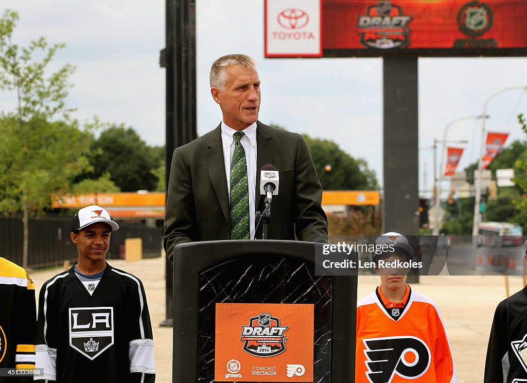 2014 NHL Draft - Legacy Tree Planting