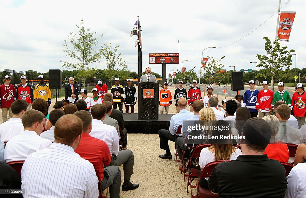 2014 NHL Draft - Legacy Tree Planting