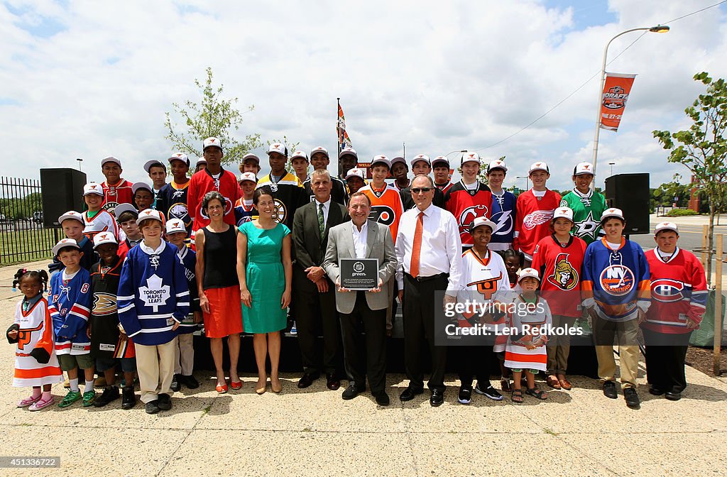 2014 NHL Draft - Legacy Tree Planting