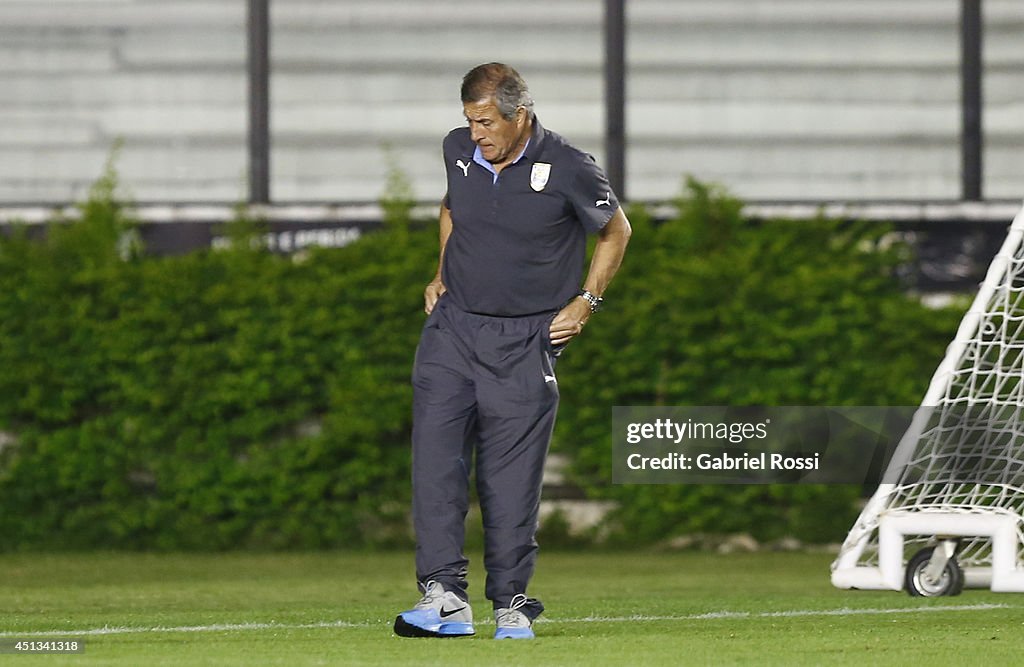 Uruguay Training & Press Conference - 2014 FIFA World Cup Brazil