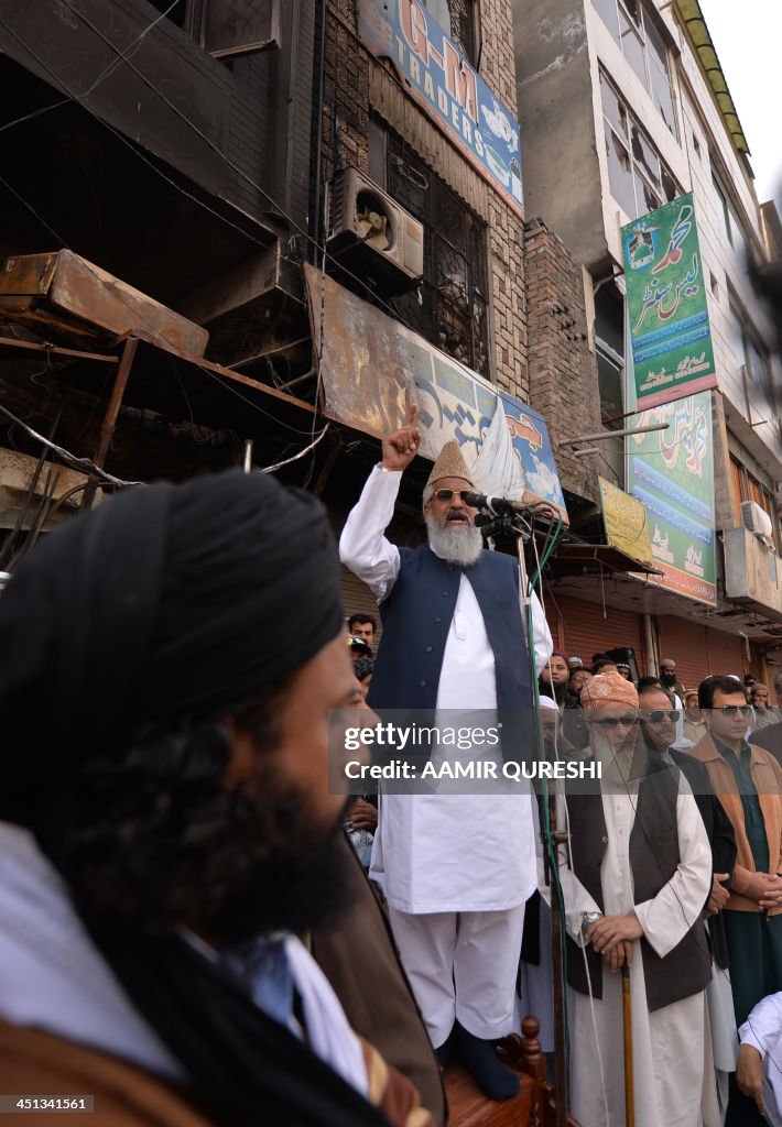 PAKISTAN-UNREST-SECTARIAN-PROTEST