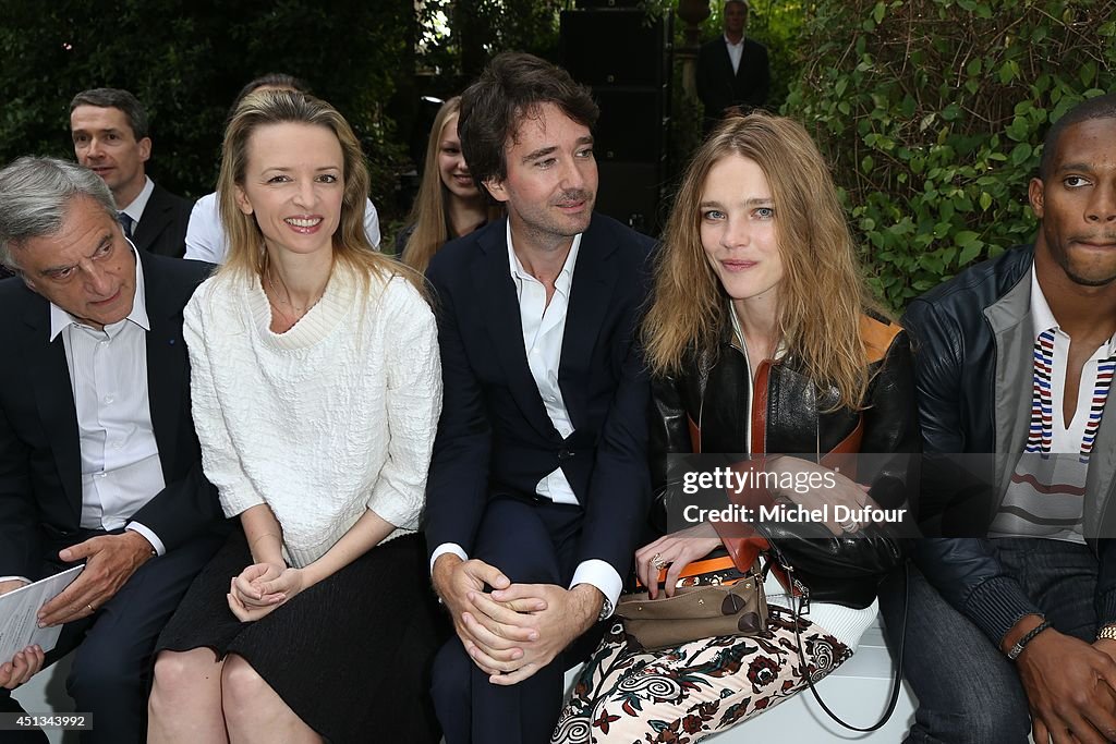 Berluti :  Front Row - Paris Fashion Week - Menswear S/S 2015