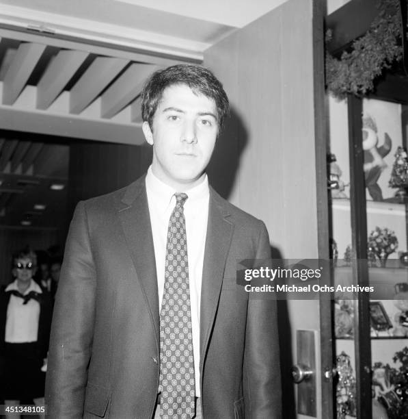 Actor Dustin Hoffman in Los Angeles, California.