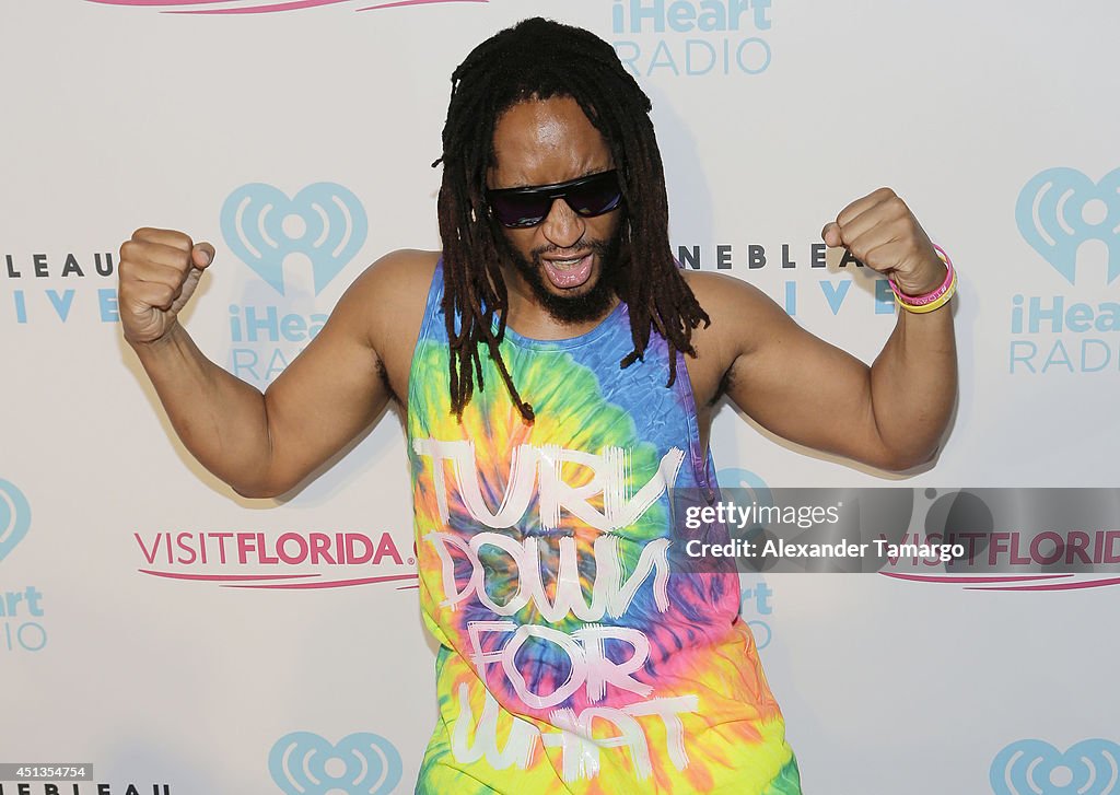 IHeartRadio Ultimate Pool Party Presented By VISIT FLORIDA At Fontainebleau's BleauLive - Arrivals