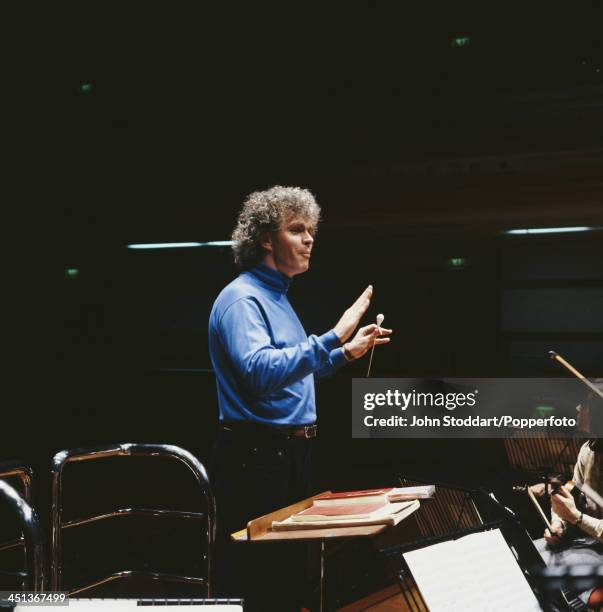 1,347 Simon Rattle Photos & High Res Pictures - Getty Images