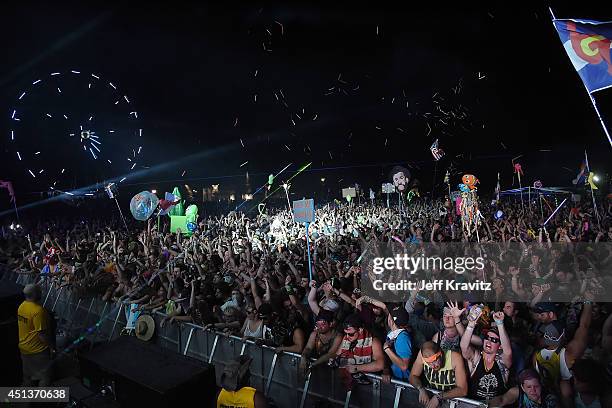 Atmosphere on Day 2 of the 2014 Electric Forest Festival on June 27, 2014 in Rothbury, Michigan.