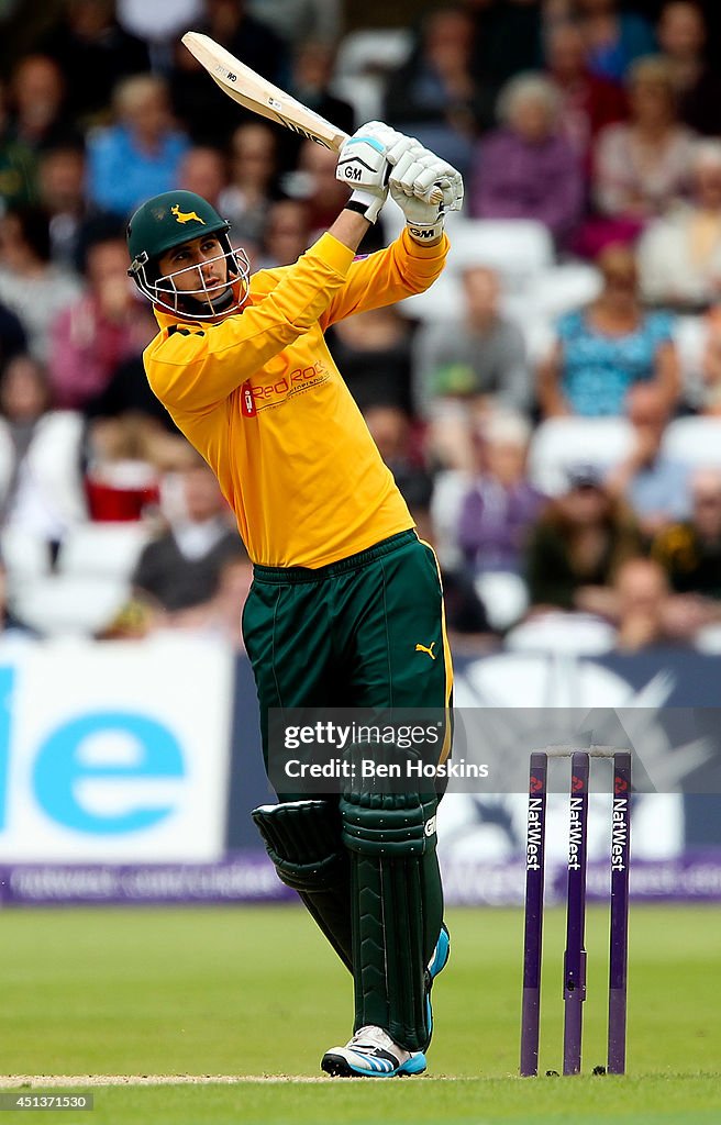 Nottinghamshire Outlaws v Yorkshire Vikings - Natwest T20 Blast