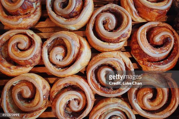 beautiful danish - breakfast pastries stock pictures, royalty-free photos & images