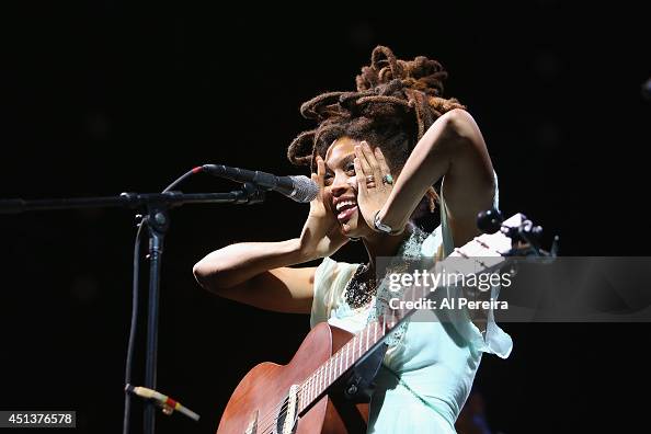 Valerie June performs during 2014 Celebrate Brooklyn! at the Prospect ...