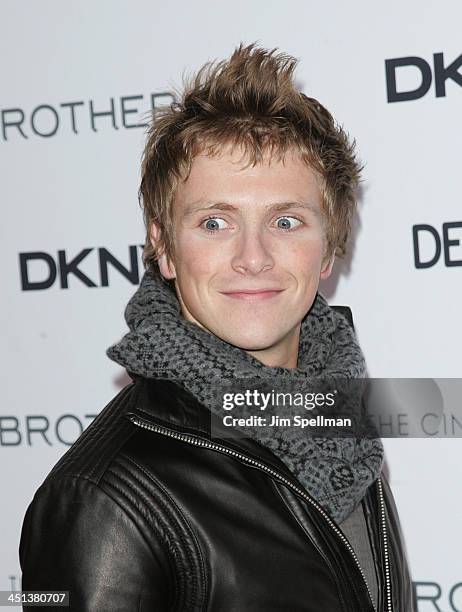 Charlie Bewley attends the Cinema Society with Details and DKNY Men screening of Brothers at the SVA Theater on November 22, 2009 in New York City.