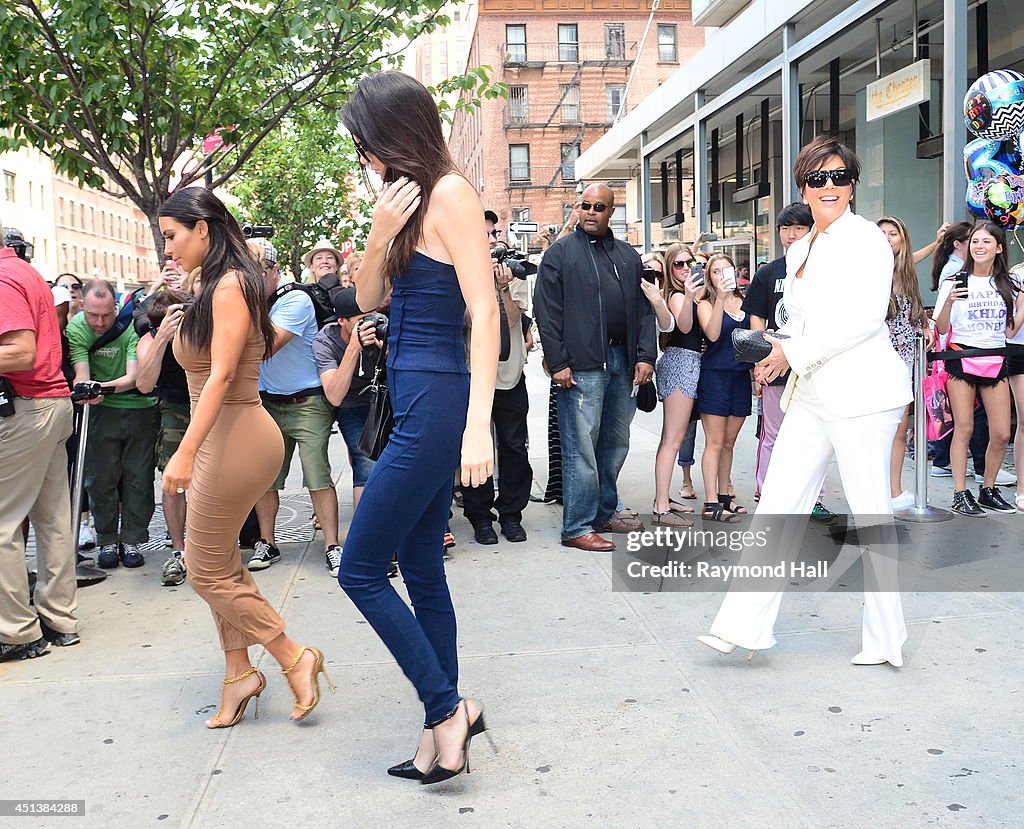 Celebrity Sightings In New York City - June 27, 2014
