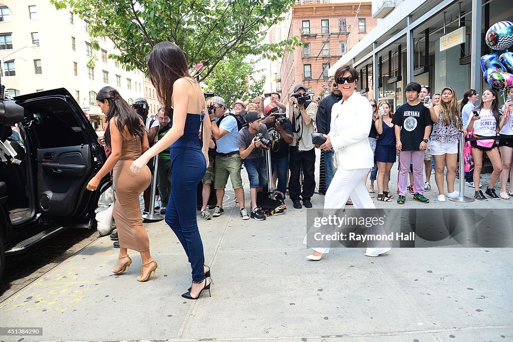 Celebrity Sightings In New York City - June 27, 2014