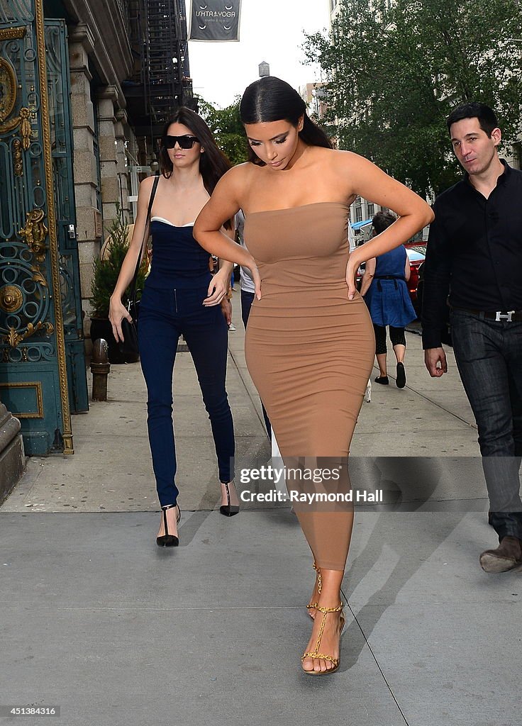 Celebrity Sightings In New York City - June 27, 2014