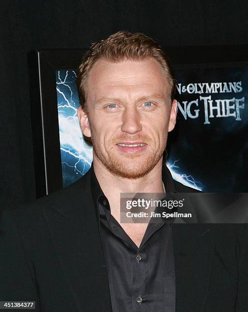 Kevin McKidd attends the premiere of Percy Jackson & The Olympians: The Lightning Thief at AMC Lincoln Square on February 4, 2010 in New York City.