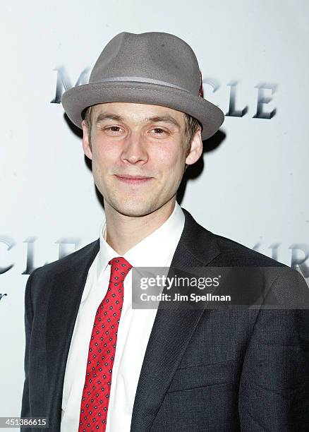 Actor Tobias Segal attends the after party for the Broadway opening of The Miracle Worker at Crimson on March 3, 2010 in New York City.