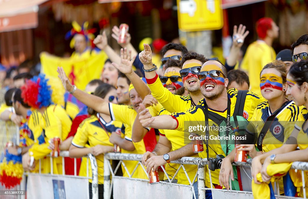 Colombia v Uruguay: Round of 16 - 2014 FIFA World Cup Brazil