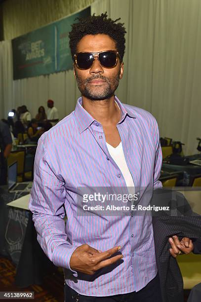 Singer Eric Benet attends day 2 of the Radio Broadcast Center during the BET Awards '14 on June 28, 2014 in Los Angeles, California.