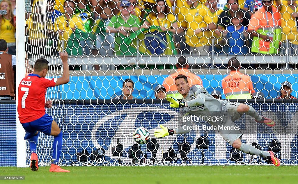 Brazil v Chile: Round of 16 - 2014 FIFA World Cup Brazil