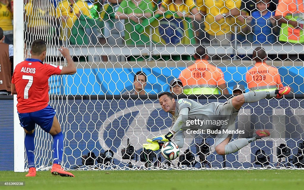 Brazil v Chile: Round of 16 - 2014 FIFA World Cup Brazil