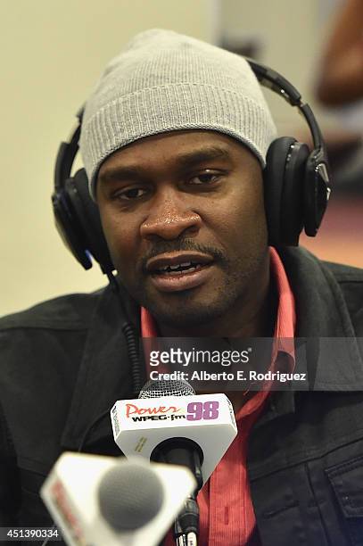 Actor Brian Hooks attends day 2 of the Radio Broadcast Center during the BET Awards '14 on June 28, 2014 in Los Angeles, California.