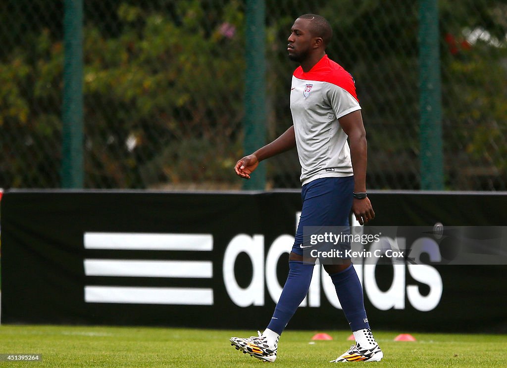 USA Training & Press Conference - 2014 FIFA World Cup Brazil