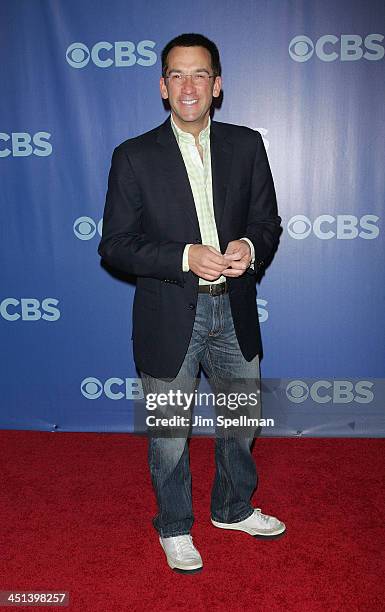 Early Show Weather Anchor Dave Price attends the 2010 CBS Upfront at The Tent at Lincoln Center on May 19, 2010 in New York City.