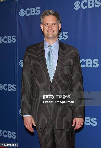 Chief Operating Officer for Churchill Downs William Carstanjen attends the 2010 CBS Upfront at The Tent at Lincoln Center on May 19, 2010 in New York...