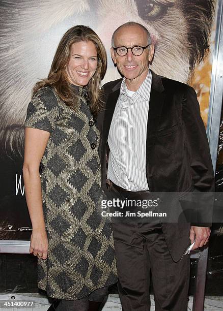 Kevin McCormick and guest attend the Where the Wild Things Are premiere at Alice Tully Hall, Lincoln Center on October 13, 2009 in New York City.