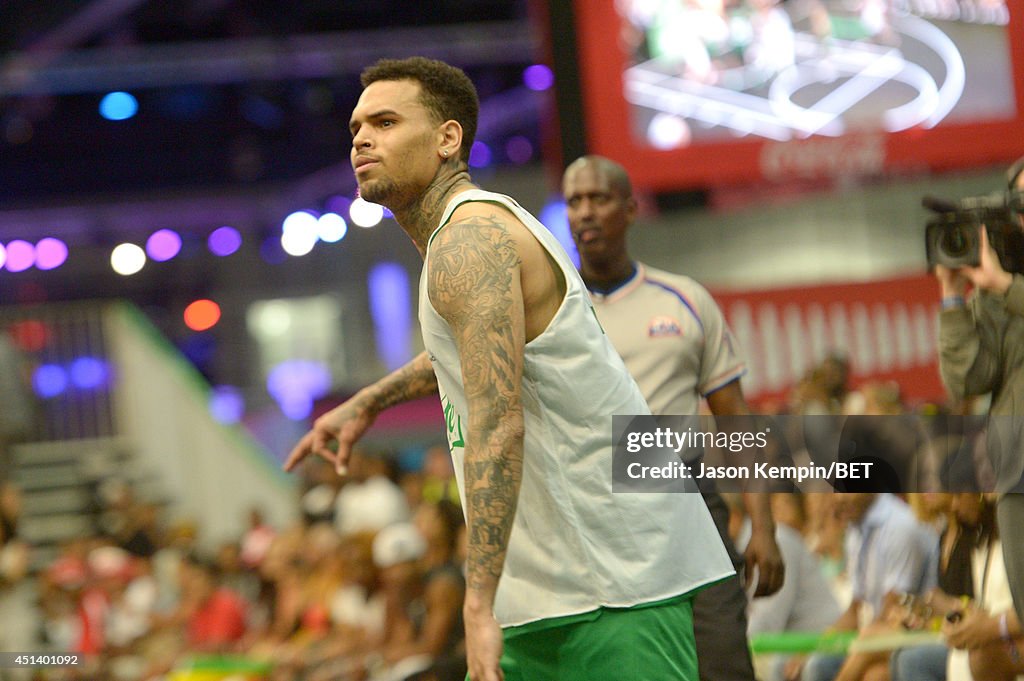 2014 BET Experience At L.A. LIVE - Sprite Celebrity Basketball Game