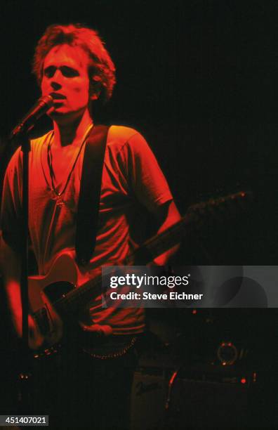 American musician Jeff Buckley performs on stage at the Wetlands Preserve nightclub, August 16, 1994.
