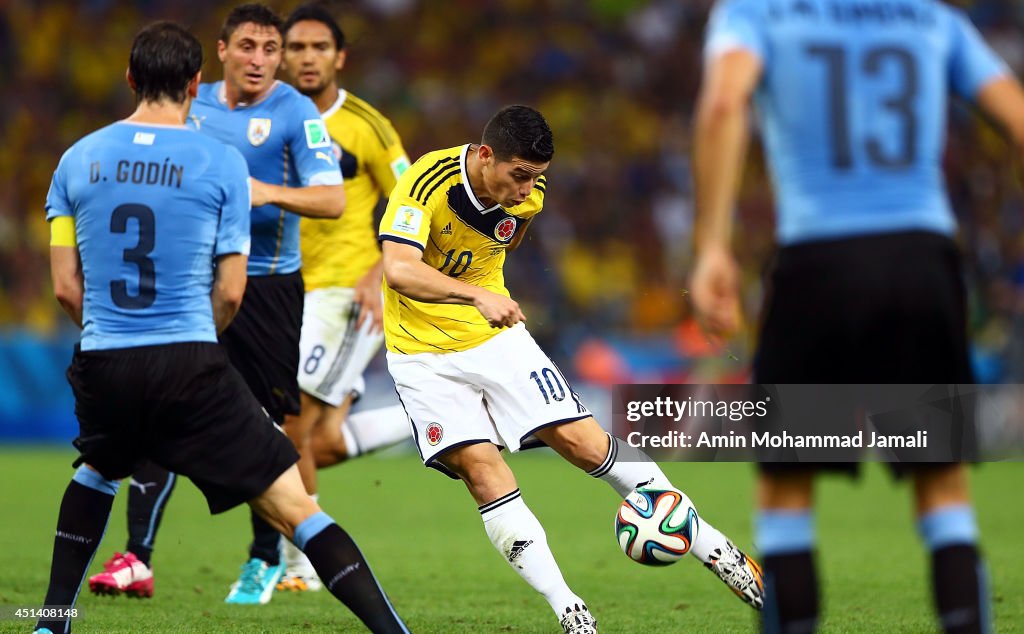 Colombia v Uruguay: Round of 16 - 2014 FIFA World Cup Brazil