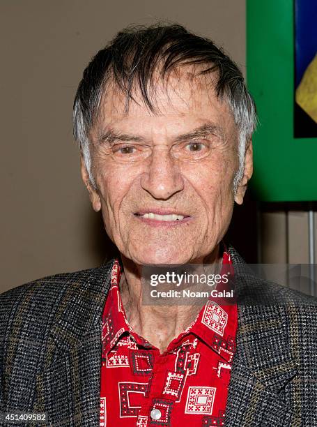 Actor Larry Storch attends the 2014 Dean Martin Expo & Nostalgic, Comedy & Comic Convention at Holiday Inn on June 28, 2014 in New York City.