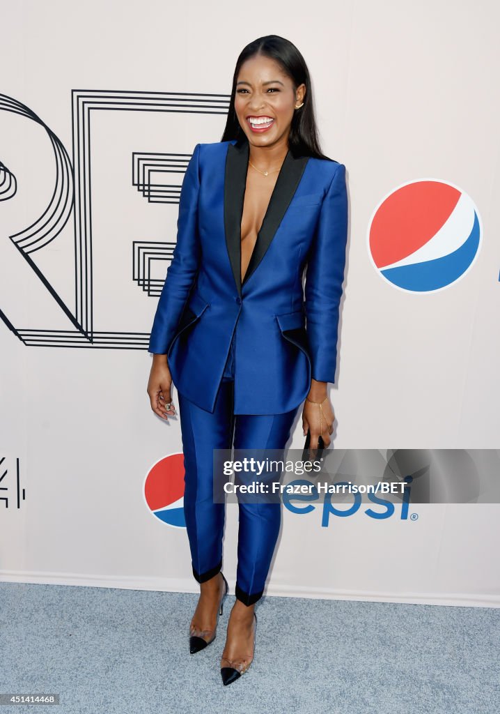 BET AWARDS '14 - Debra Lee's Pre-Dinner - Red Carpet Arrivals