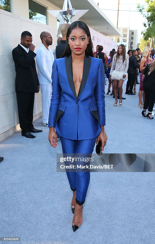 BET AWARDS '14 - Debra Lee's Pre-Dinner - Red Carpet Arrivals