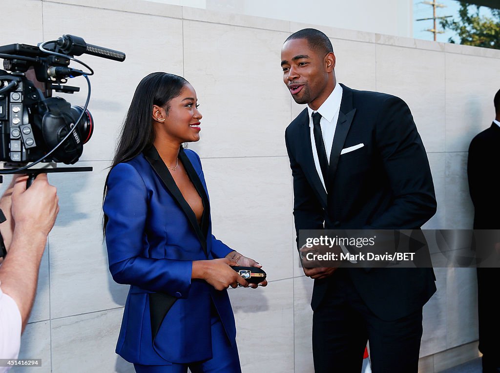BET AWARDS '14 - Debra Lee's Pre-Dinner - Red Carpet Arrivals